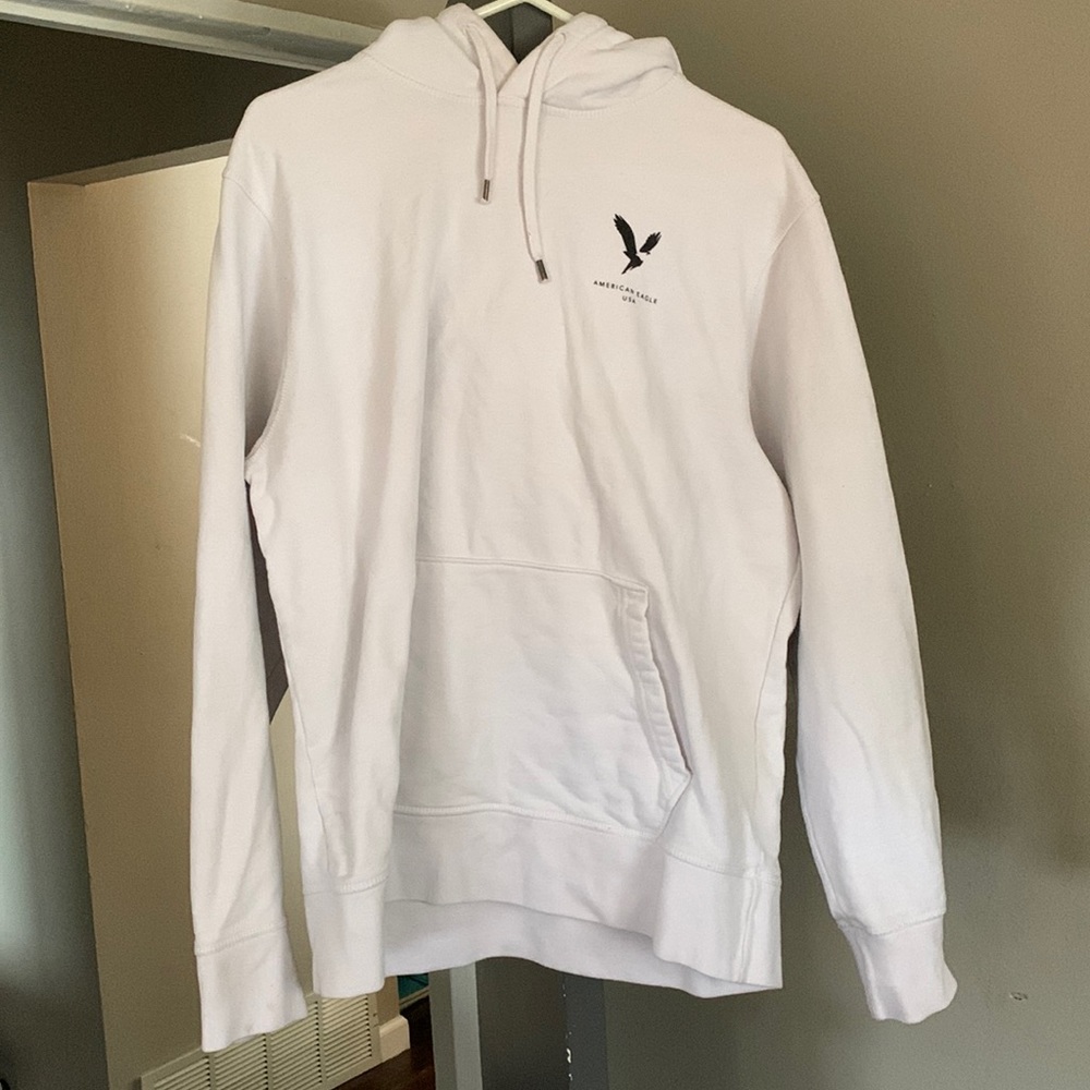 White Hoodie, American Eagle